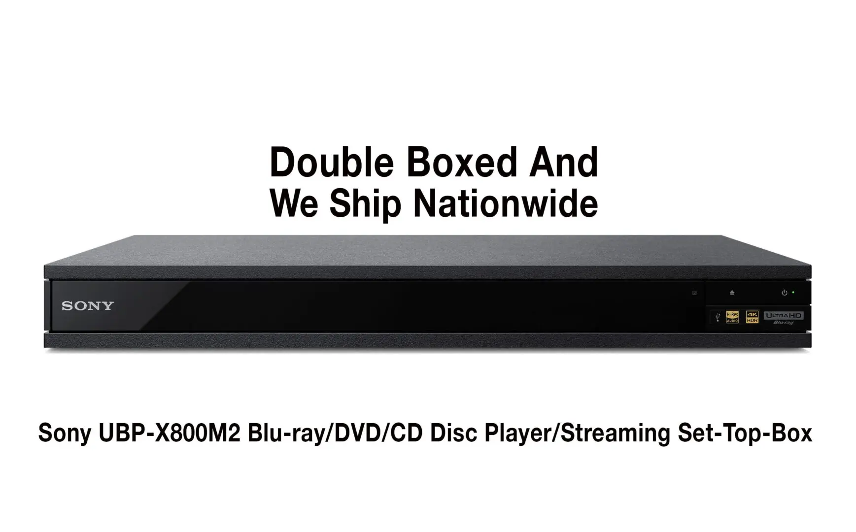 Reproductor Blu-Ray Sony 4K UBPX800M2