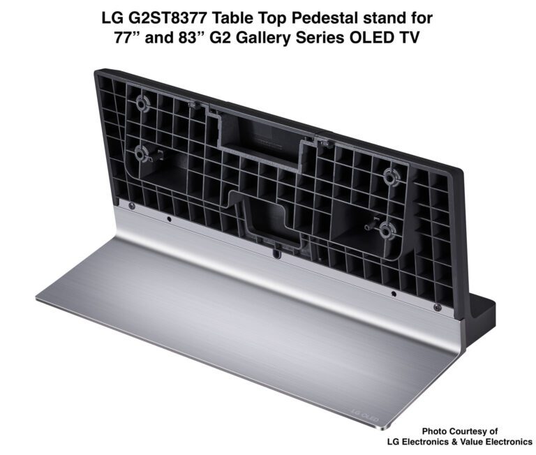 LG 2022 SQG2ST55, G2ST65, G2ST77/83 G2 OLED TV pedestal stands Value