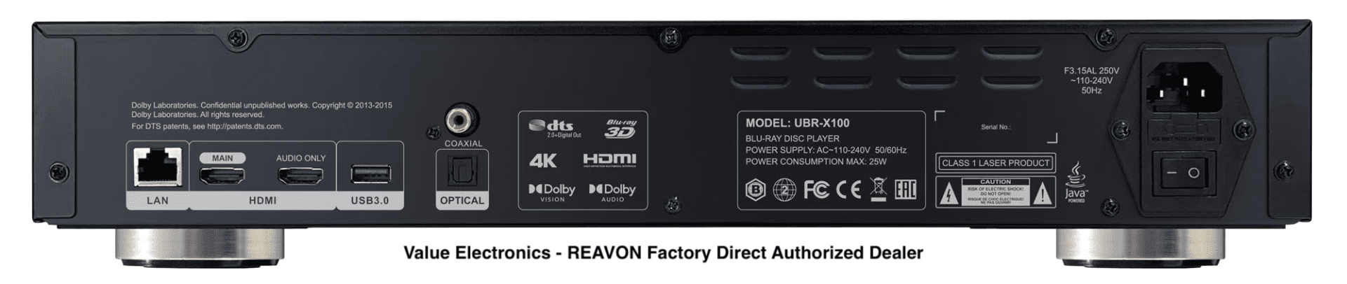 Reavon UBR-X100 4K Blu-ray player review