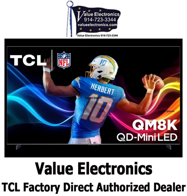 TCL's New 2025 QM8K 4K QD-MiniLED TV