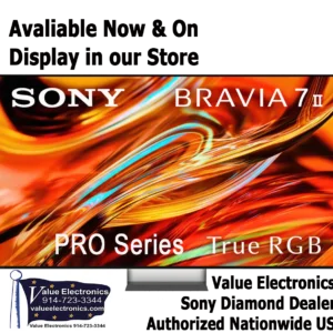 Sony BRAVIA 7 II PRO True RGB 4K HDR Smart MiniLED TV (2026)