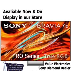 Sony BRAVIA 7 II PRO True RGB 4K HDR Smart MiniLED TV (2026)