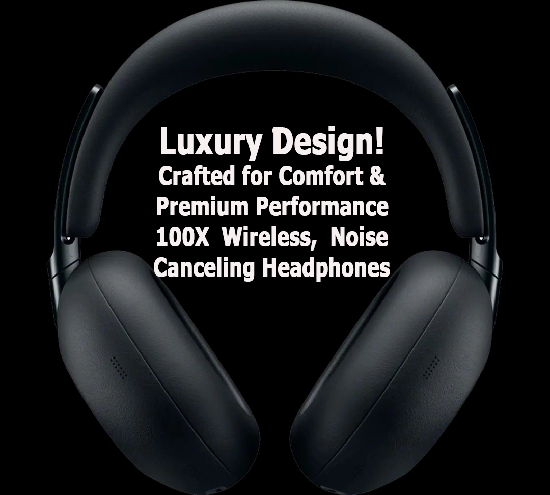 Sony 2026 1000X Wireless Over-ear Noise Canceling Headphones
