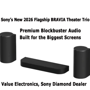 Sony BRAVIA Theater Trio HT-A8 & Wireless Rear Speakers & Wireless Subwoofer